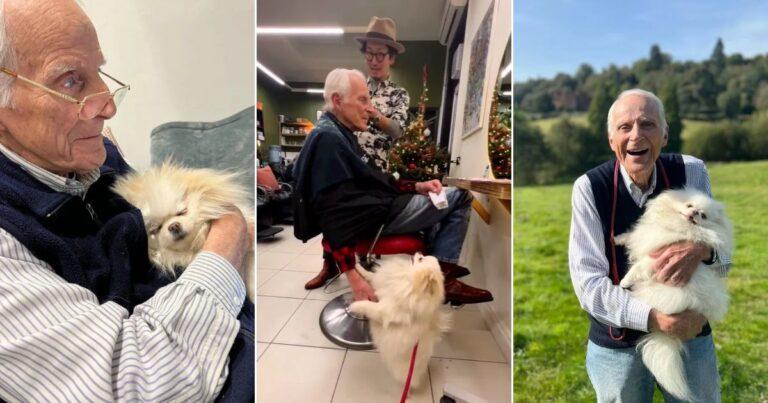 87-Year-Old Man And His Loyal Dog Can’t Imagine Life Without Each Other