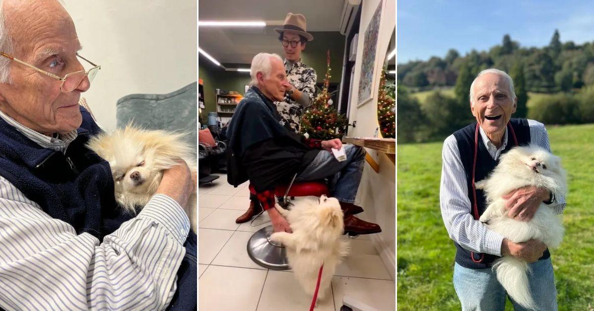 87-Year-Old Man And His Dog Can’t Imagine Life Without Each Other