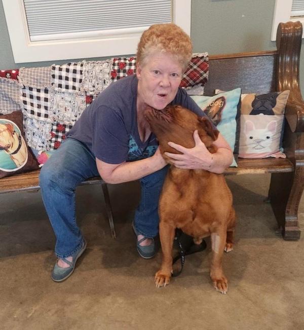 rooney with his new mom